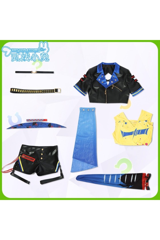 2XXT Cosplay Uma Musume Pretty Derby Air Shakur Race Outfit Cosplay Costume